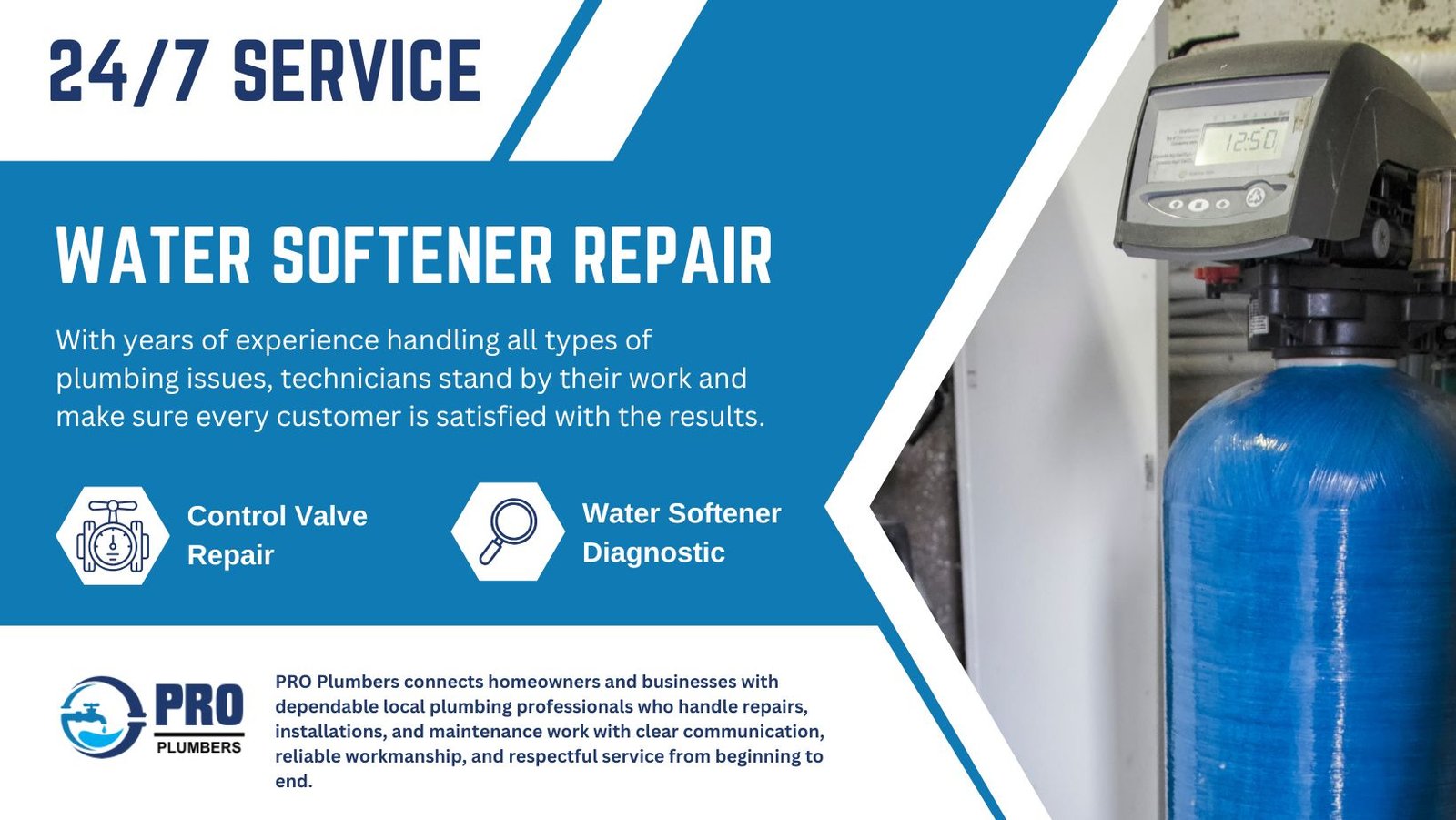 Water softener repair in Maricopa, AZ